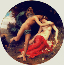 viridi-luscus-monstrum:  Flora and Zephyr, William-Adolphe Bouguereau, 1875 