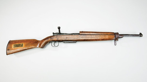 Vietcong bolt action rifle made from an M1 carbine, Vietnam War.