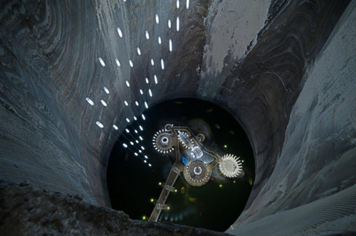 let-s-build-a-home:  Subterranean Museum | Via What was once an enormous salt mine in turda, romania, has now been carefully renovated by the regional cluj county council into the world’s first salt mining history museum. the salina turda salt mines were