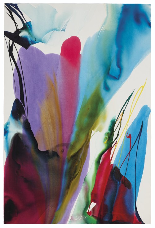 thunderstruck9: Paul Jenkins (American, 1923-2012), Phenomena Warlock, 1963-64. Acrylic on canvas, 72 x 48 in.
