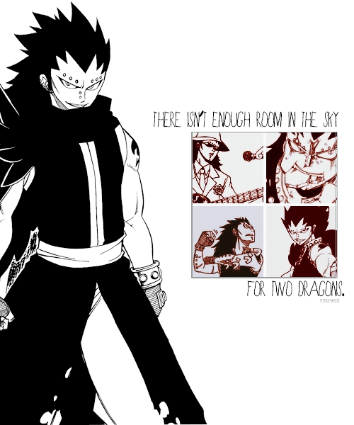 tsuyoi:  30 Days Fairy Tail Challenge!  Day 9: Favourite villain/anti-hero/villain-turned-good - Gajeel Redfox   