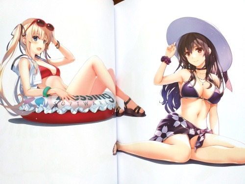  Misaki Kurehito Art Book First Volume: Flat. (Saenai Heroine no Sodatekata) (part 2) 