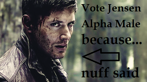 zoegetsabout:  Jensen’s lead is dropping in the Eoline Alpha Male Madness Competition. 