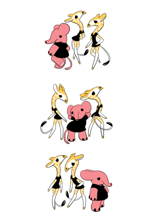 stutterhug:  Strike A Pose Tapastic . Twitter . 