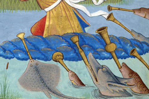 fishy musiciansÉvrart de Conty, Les Échecs amoureux, France 1496-1498.BnF, Français 143, fol. 130v