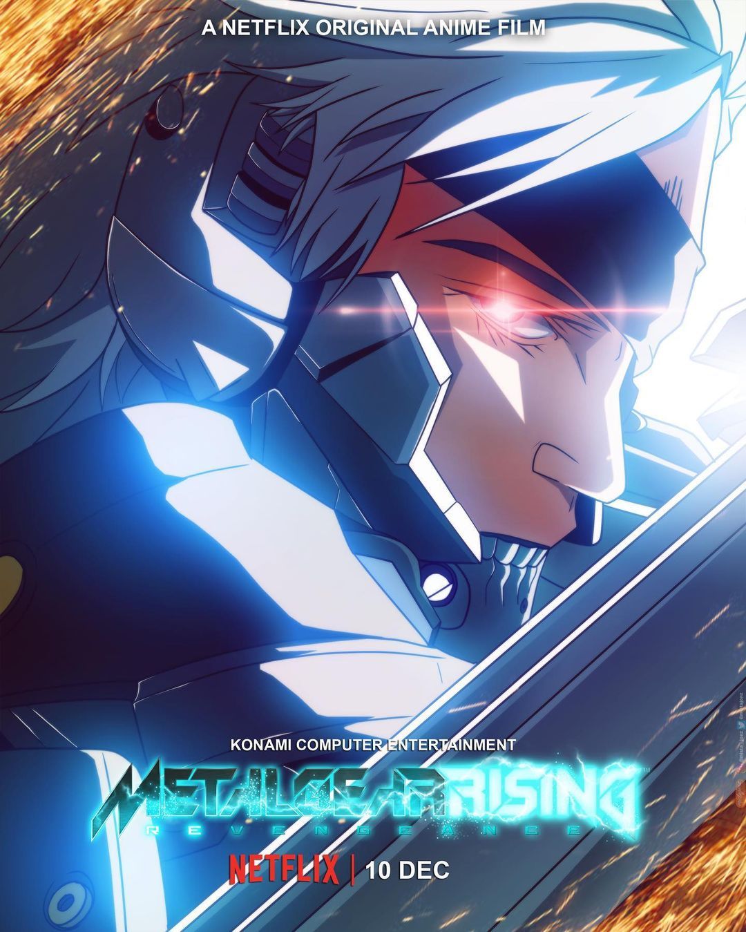 This Metal Gear Rising Poster is hiding something - Metal Gear Informer