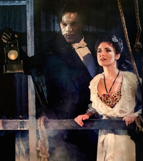 Quentin Oliver Lee as the Phantom in the Restaged US Tour (2017-19)