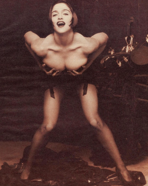 bitchtoss:Madonna photographed by Herb Ritts for Interview, June 1990