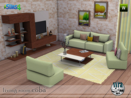 dopecherryblossomheart - Xyra Coba living room setCREATED...