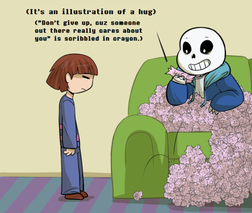 aspoopyskeleton:Frisk: master prankster(Sans was just gonna leave them there and have a cool wrapper
