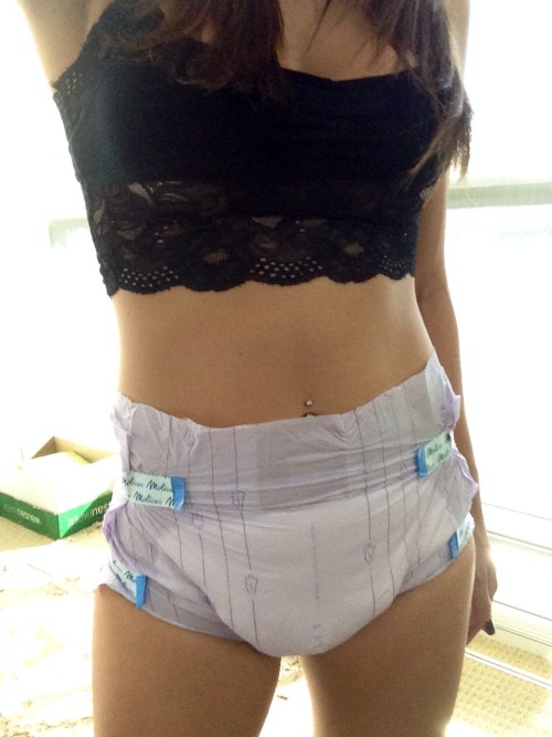 diaperbabe:  Purple is one of my favorite adult photos
