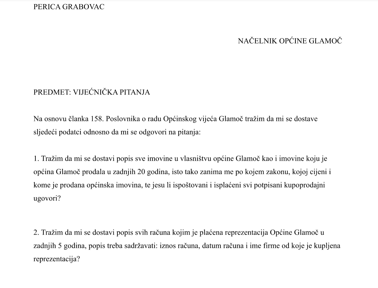 HRS GLAMOČ: Godišnja potrošnja goriva općine Glamoč dovoljna je za prelazak udaljenosti od Zemlje do Mjeseca ili za preko 1000 odlazaka iz Glamoča u Sarajevo