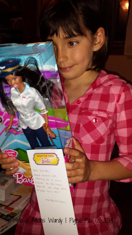 Pigtail Pals & Ballcap Buddies | #BarbieProject Tumblr Takeover This was Amelia’s first Barbie, 