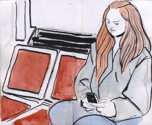 jamesedwardclark: people on the bus