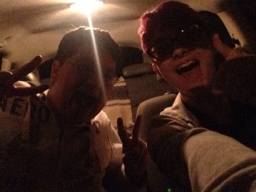 thereddestglass: sarriane: carson and i took thereddestglass’ car on an adventure ;) ;) ;) I&r