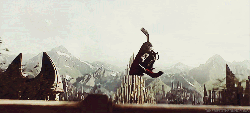 of-castles-and-converses:  spookymemekage:  LOKI SHAPE-SHIFTS INTO THOR I REPEAT