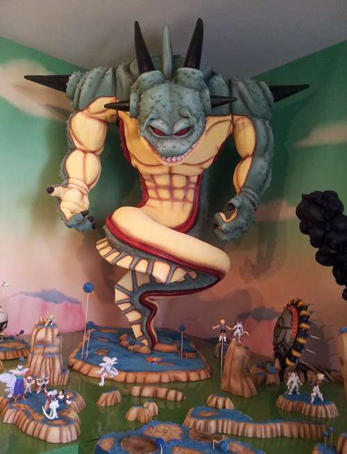 ca-tsuka:Dragon Ball Z dioramas by a spanish fan using MRC (Master Resin Collection) figures.