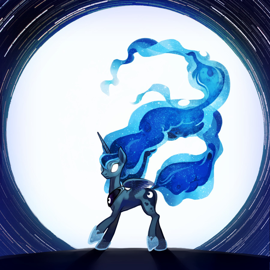elrincondelpony:  [MLP] Princess Luna by s08080