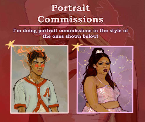 Commissions are $65, +$25 for an additional person!(I know the fandom thing may be confusing, but it