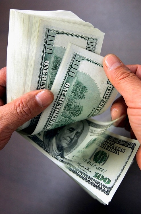 Money getting chubby