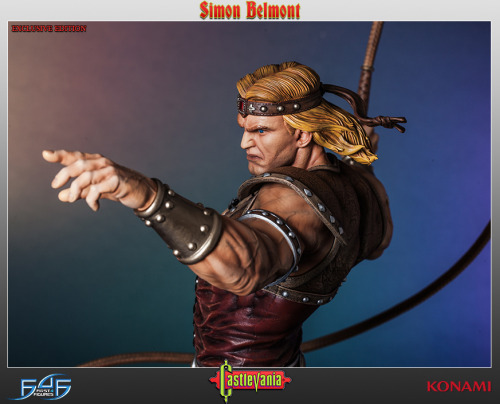 New Simon Belmont statue by First 4 Figures!Pre-order it here: http://bit.ly/1K8xvUe