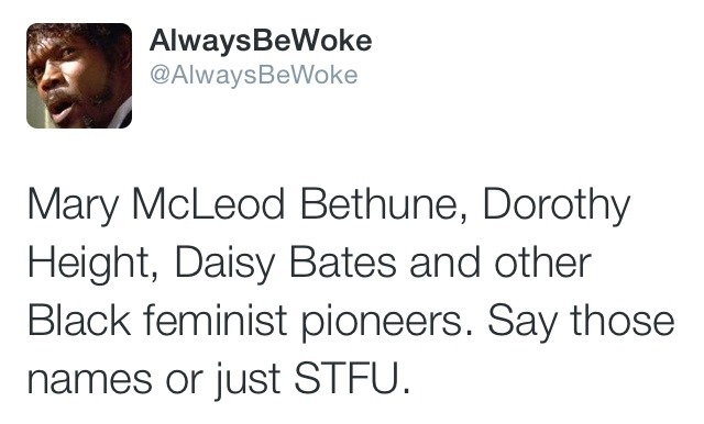 alwaysbewoke:  /rant  