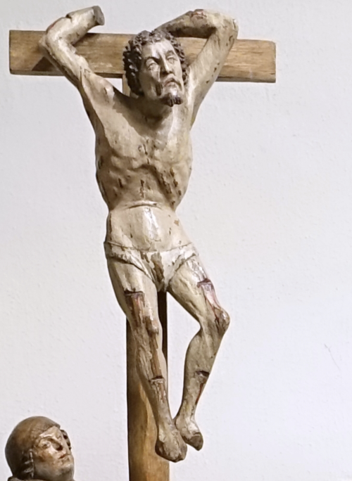 Crucifixion (c. 1430). Detail.@ Schnütgen Museum.