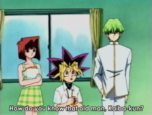 Yugi. He’s your age for goodness sakes.