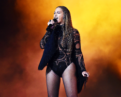 mcavoys:    Beyoncé performs onstage during the 2016 BET Awards at the Microsoft Theater on June 26, 2016 in Los Angeles, California.    