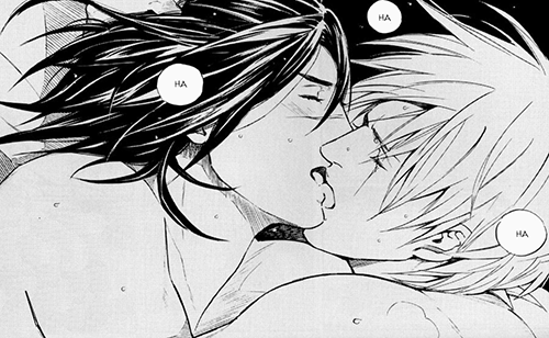 Edi's reading yaoi