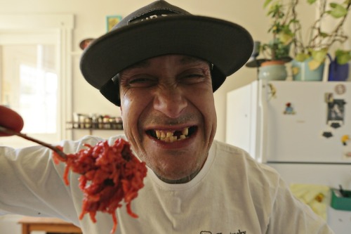 munchies:  How-To: Make Prison Style Sweet and Sour Pork With Andy Roy You learn something new everyday, and if you weren’t locked up in Pelican Bay State Prison in the early 2000s, then today you are going to learn how to make a prison-style sweet