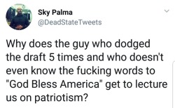 liberalsarecool: ‘Fake patriot’ Trump is a cancer Republicans are choosing to ignore.  In November, we remove Republicans. Trump will follow.  We hope we end up removing many many Republicans. You still have to work hard even if your opponents are