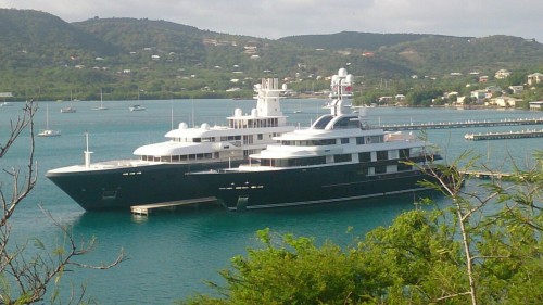 Sex Superyachts, Falmouth Harbour pictures