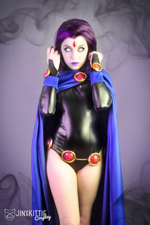 cosplaybeautys: Raven Teen Titans by JinxKittieCosplay