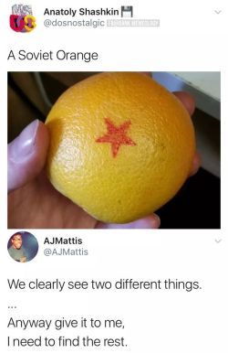 thecroclord:That orange has a stand I’m