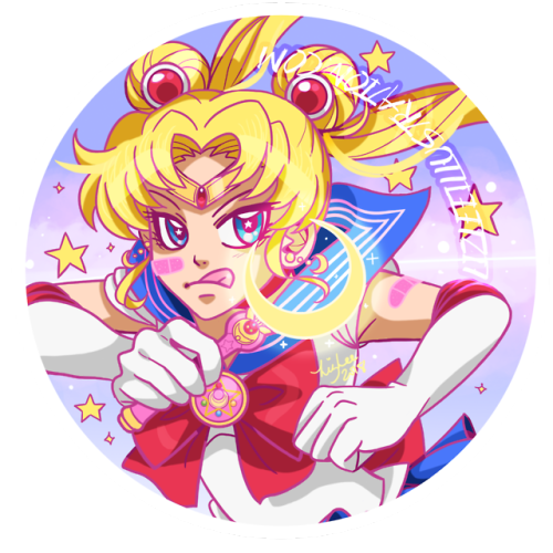 lizleeillustration: Sailor Senshi circles for fun, mostly because I wanted to make some sticker