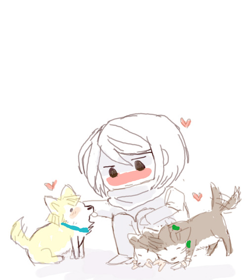 mikasasinbox:           Probably happy.