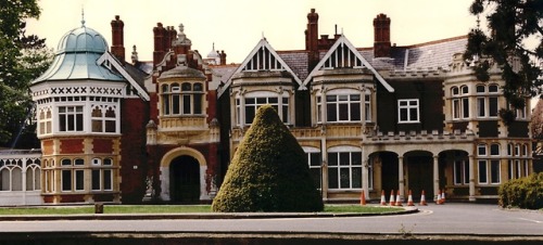 Bletchley Park Museum, home to the Government Code and Cypher School during WW2.