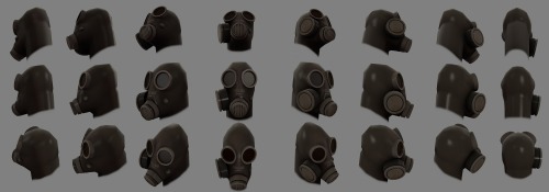 tf2-daesdemona: Schweinkrams asked for a complete reference chart of the mercenaries faces, so here 