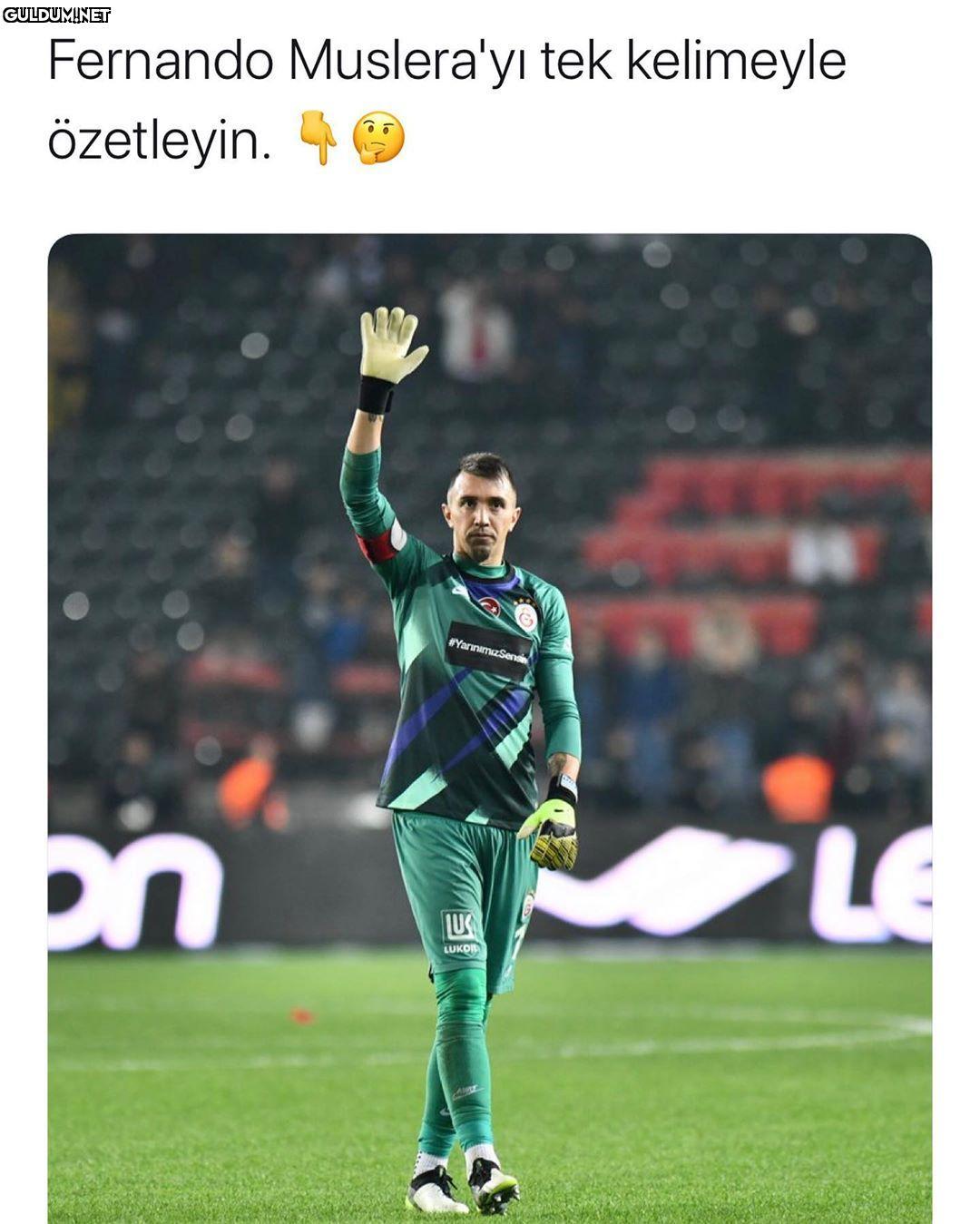 Fernando Muslera'yı tek...