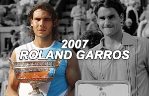 andysamberrg:After playing in 8 major finals together, Roger Federer and Rafael Nadal are playing ea