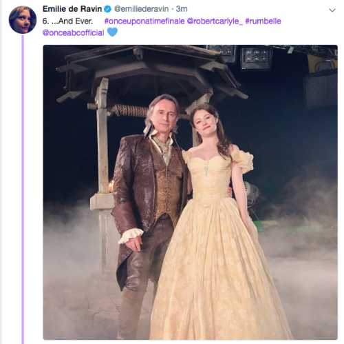 Emilie is queen of the Rumbelle ship.