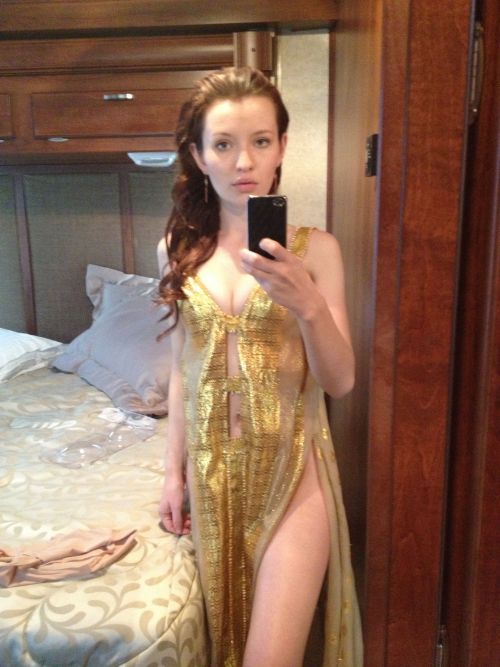 Porn Pics pornwhoresandcelebsluts:  Actress Emily Browning