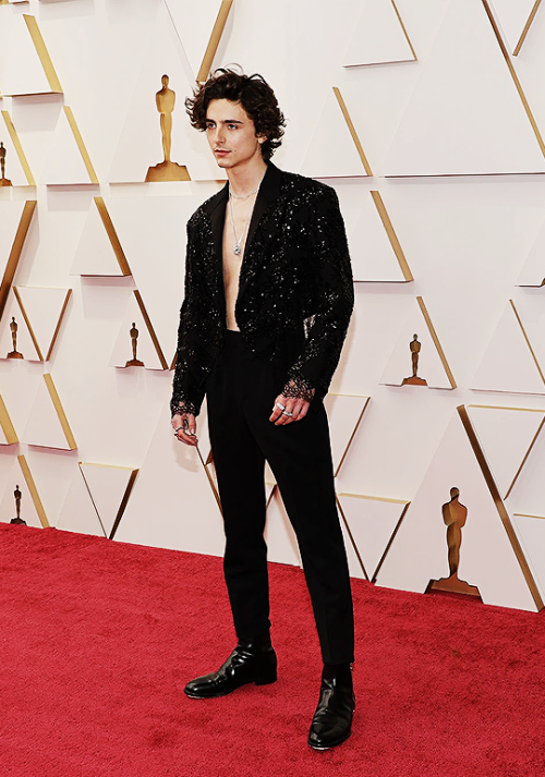 maguires:TIMOTHEE CHALAMET━ 94th Annual Academy Awards (March 27, 2022)