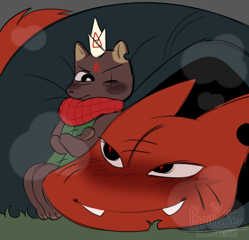 I Didn't Even Realise How Big I Made Fox But I Kinda Love It So I Am Keeping The Idea- Anyways Big Fox