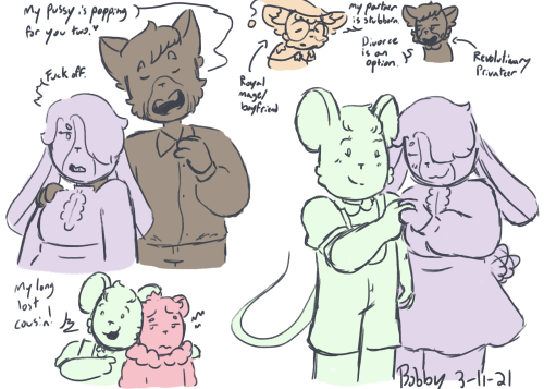 Some Doodles I Had While Working On The Short CalledRAT ARCADE