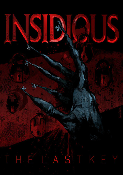  I got to do some official art for @insidiousmovie along with some other great artists from @thepost