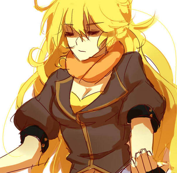 azure-zer0:Surprise! Even though I draw a lot of Weiss and Blake, Yang is my favourite