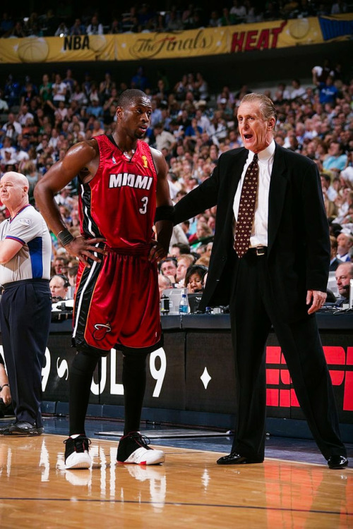 Dwyane Wade and Pat Riley 2006 NBA Finals