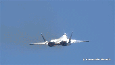 theworldairforce:  PAK T50 Dancing Courtesy: Military Aviation